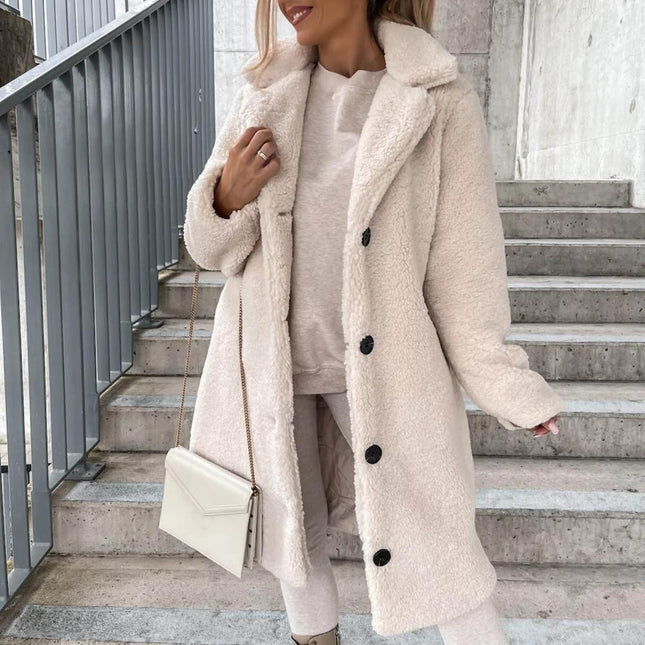 Abrigo Siena – Elegancia suave y cálida para los días fríos