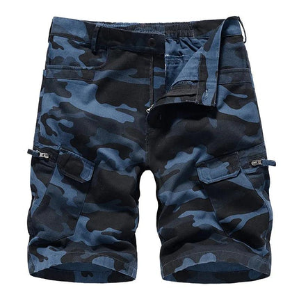 Bermudas Camufladas de Algodón para Hombre