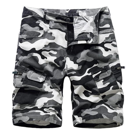 Bermudas Camufladas de Algodón para Hombre