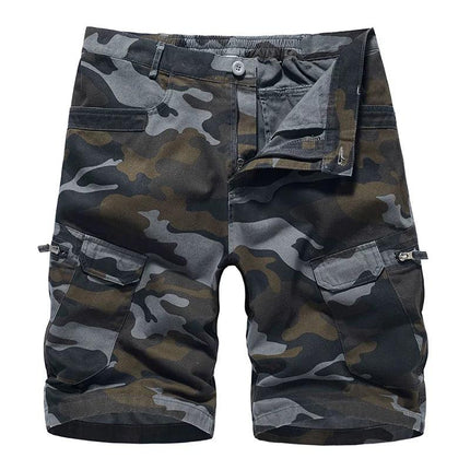 Bermudas Camufladas de Algodón para Hombre