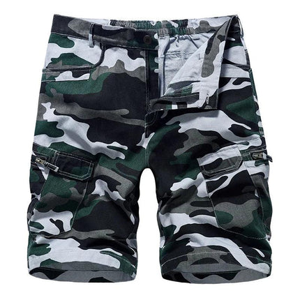 Bermudas Camufladas de Algodón para Hombre