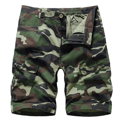 Bermudas Camufladas de Algodón para Hombre