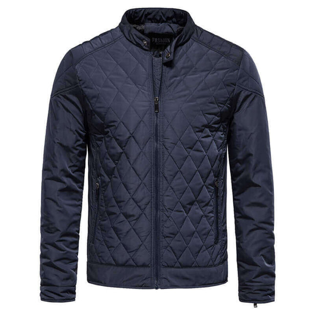 Campera Excellence para hombre, color azul, material acolchado, diseño moderno ideal para climas frescos.