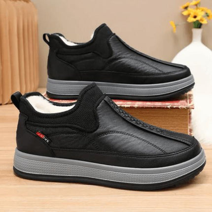 Zapato Winter Soft para invierno, negro con plantilla transpirável, diseño elegante, para adultos, calidez y conforto.